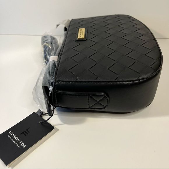 NWT London Fog Iris Woven Shoulder Bag - Picture 6 of 13